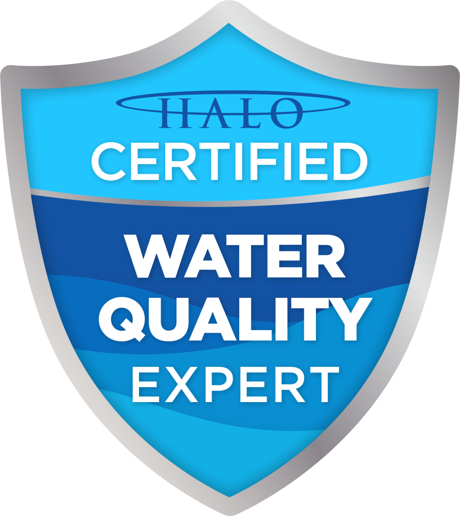 Certified Halo Water Quality Expert
